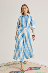 Abigail Shirt, Portofino Blue