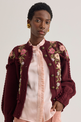 Holly Cardigan, Berry