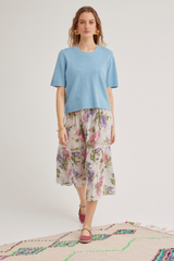 Hazel Dress, Cream Lilac
