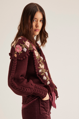 Holly Cardigan, Berry