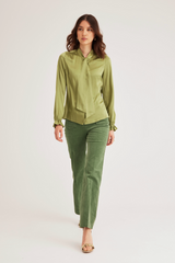 Carol Corduroy Jeans, Sage