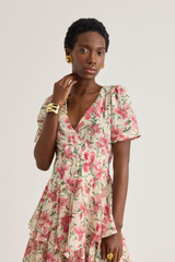 Jolene Dress, Iris Rose