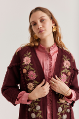 Eve Jacket, Berry
