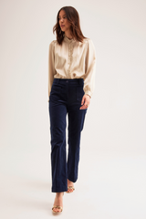 Carol Corduroy Jeans, Navy