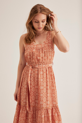 Hazel Dress, Oriental Cinnamon
