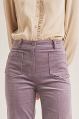Carol Corduroy Jeans, Lavender