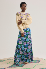 Holly Cardigan, Ivory Lilac
