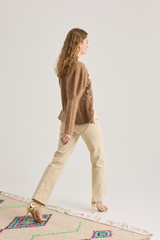 Colette Cardigan, Caramel Beige