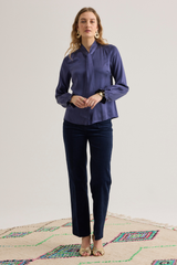 Pauline Shirt, Midnight Blue