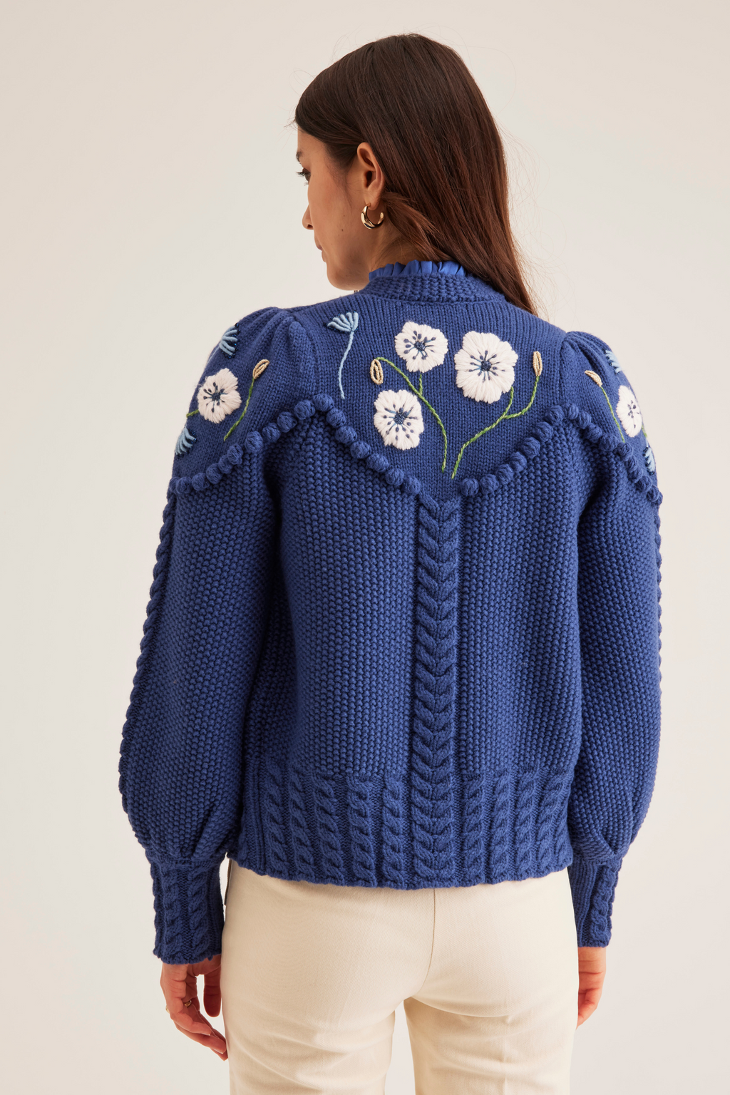 Holly Cardigan, Royal Blue – Line Markvardsen