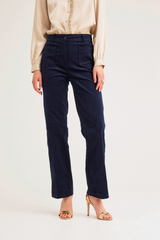 Carol Corduroy Jeans, Navy