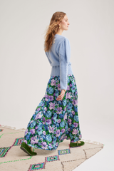 Ivy Silk Skirt, Tropic