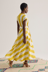 Viviane Dress, Portofino Yellow