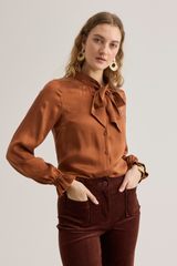Carol Corduroy Jeans, Chestnut