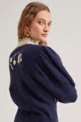 Colette Cardigan, Midnight Blue