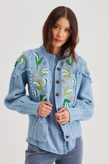 Holly Cardigan, Bluebell Lily