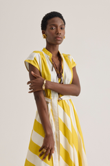 Viviane Dress, Portofino Yellow