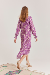 Evelyn Dress, Pop Paisley Purple