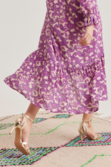 Evelyn Dress, Pop Paisley Purple