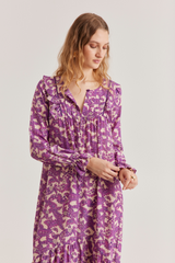 Evelyn Dress, Pop Paisley Purple