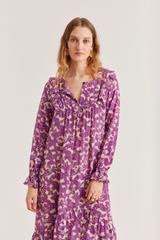 Evelyn Dress, Pop Paisley Purple