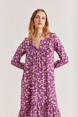 Evelyn Dress, Pop Paisley Purple
