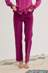 Carol Corduroy Jeans, Orchid pink