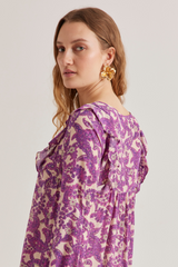 Evelyn Dress, Pop Paisley Purple