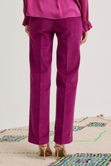 Carol Corduroy Jeans, Orchid pink