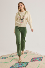 Alice Sweater, Merino Handknit