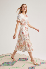 Cordelia Dress, Summer Bloom