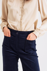 Carol Corduroy Jeans, Navy