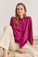 Rosie Shirt, Orchid Pink