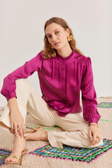 Rosie Shirt, Orchid Pink