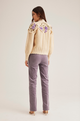 Carol Corduroy Jeans, Lavender