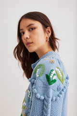 Holly Cardigan, Bluebell Lily