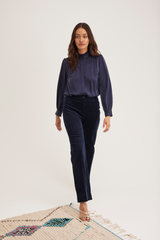 Carol Corduroy Jeans, Navy