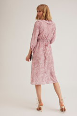 Josephine Dress, Wine Paisley