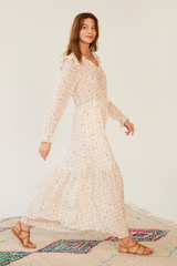Stella Dress, Ivory Seashell
