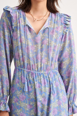 Stella Dress, Bluebell Peony