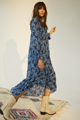Evelyn Dress, Navy