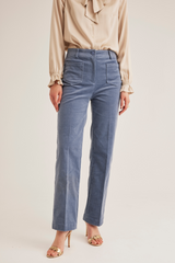 Carol Corduroy Jeans, Bluebell