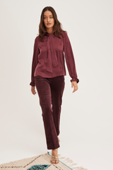 Pauline Shirt, Berry