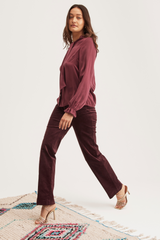 Pauline Shirt, Berry