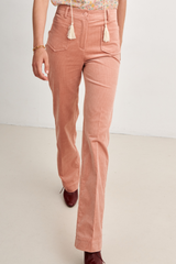 Carol Corduroy Jeans, Rose