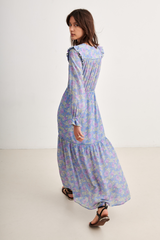 Stella Dress, Bluebell Peony