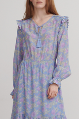 Stella Dress, Bluebell Peony
