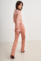 Carol Corduroy Jeans, Rose