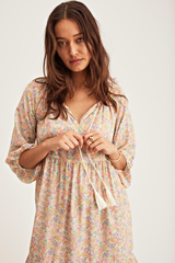 Caroline Dress, Spring Garden