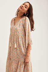Caroline Dress, Spring Garden